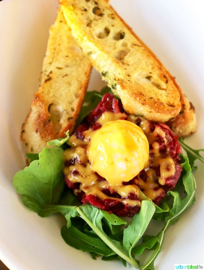 Venison Tartare at RumFire on Kauai