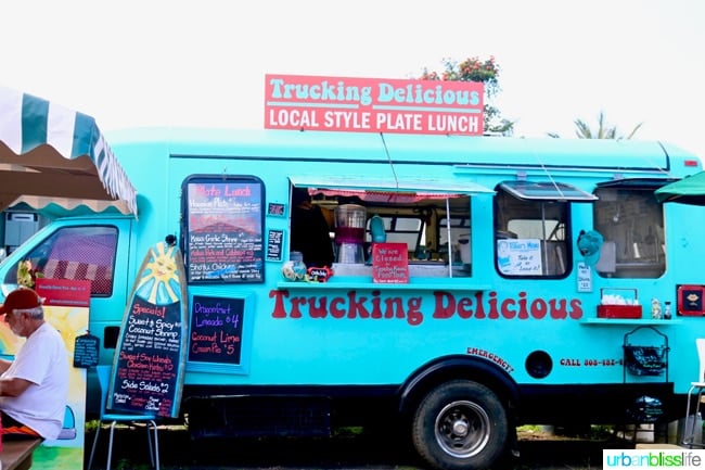 Where to Eat in Kauai: Trucking Delicious, restaurant review on UrbanBlissLife.com