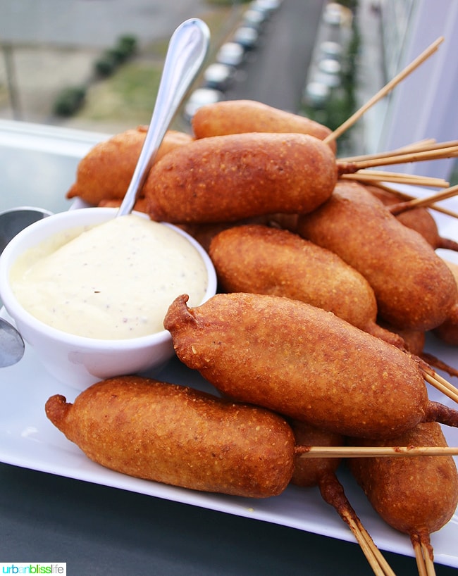 Kobe Beef Corn dog Altabira Portland