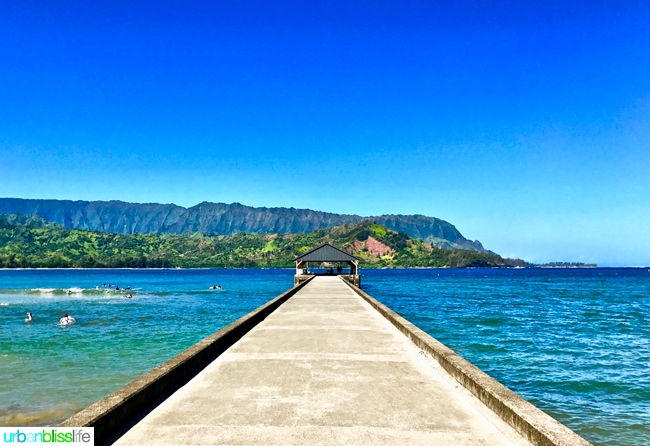 Hanalei Bay Kauai Hawaii adventures on UrbanBlissLife.com