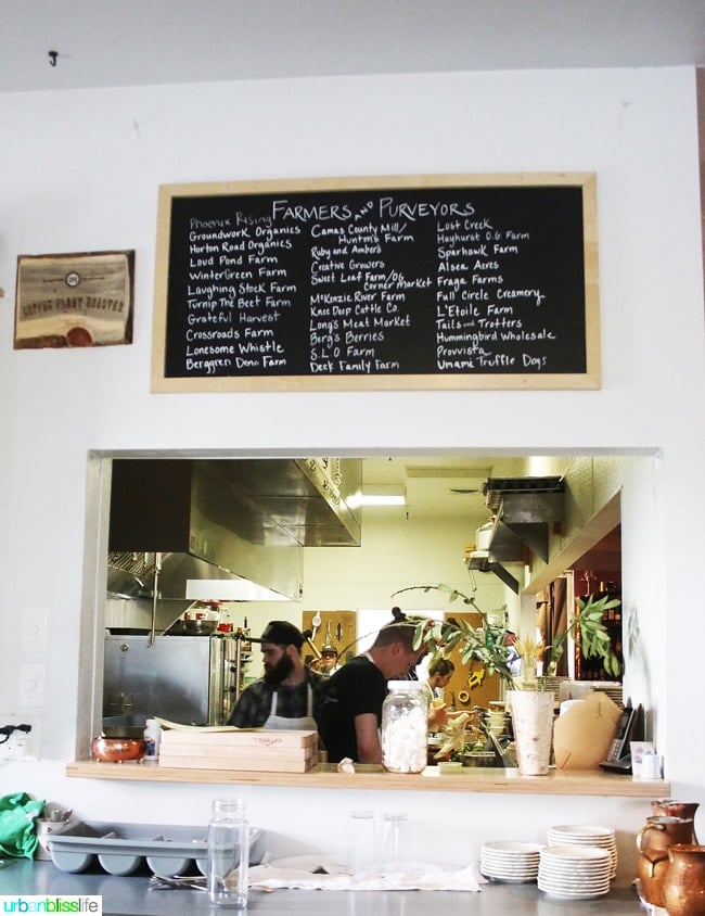 Party Downtown restaurant in Eugene, Oregon. Food Travel Bliss on UrbanBlissLife.com