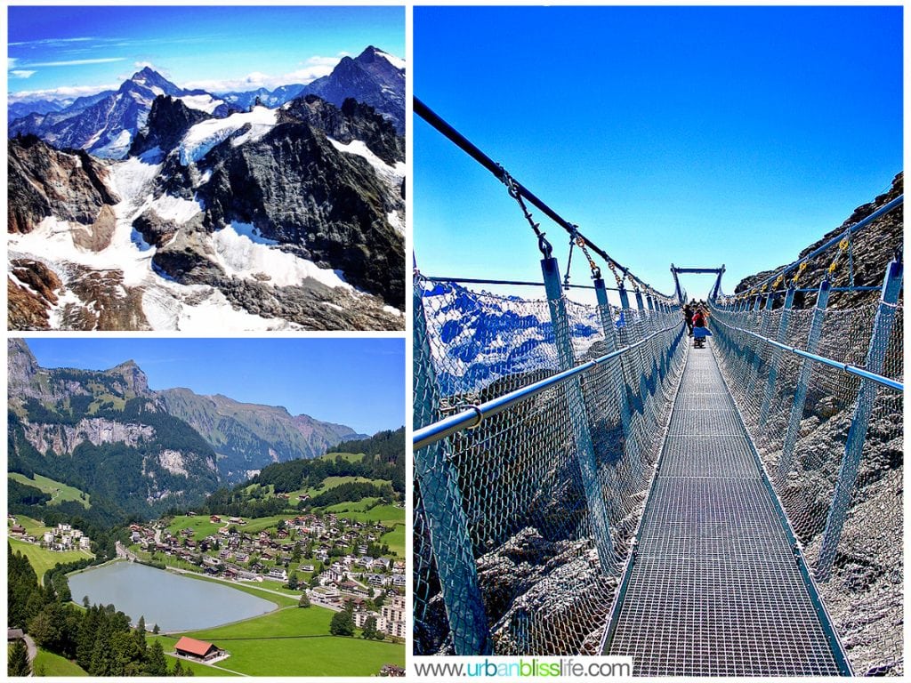 Enjoy a day of adventure and family fun on the Swiss Alps at Mount Titlis! Switzerland travel tips, Swiss Alps photos, and more on UrbanBlissLife.com.