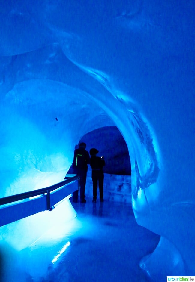 glacier cave mount titlis