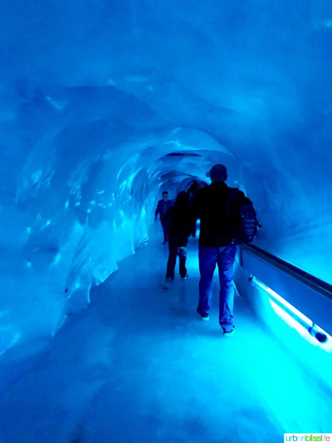 glacier cave mount titlis
