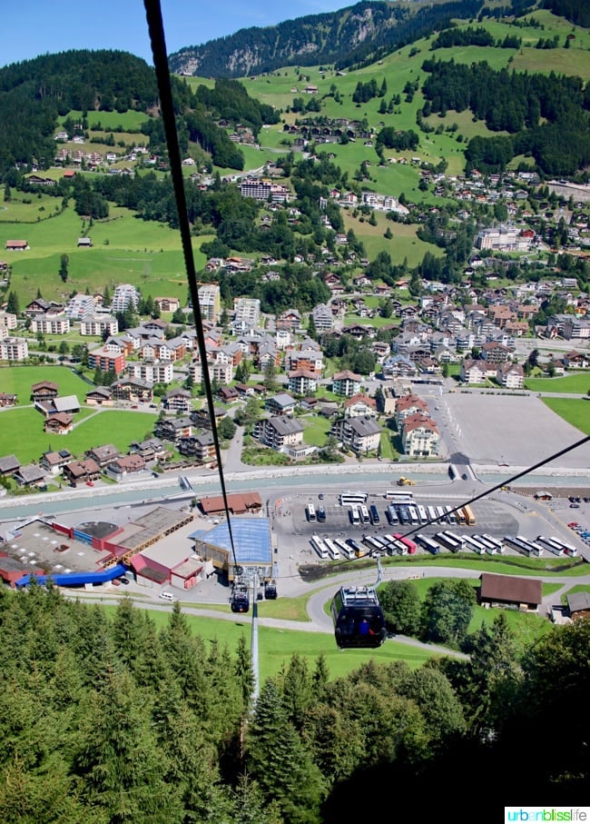 Enjoy a day of adventure and family fun on the Swiss Alps at Mount Titlis! Switzerland travel tips, Swiss Alps photos, and more on UrbanBlissLife.com.
