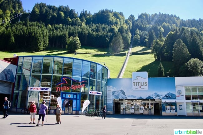 bottom of mount titlis