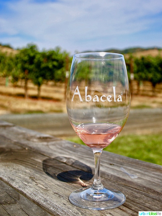 Wine tasting at Abacela Winery in Roseburg, Oregon wine country, on UrbanBlissLife.com