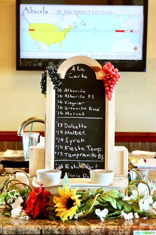 Wine tasting at Abacela Winery in Roseburg, Oregon wine country, on UrbanBlissLife.com