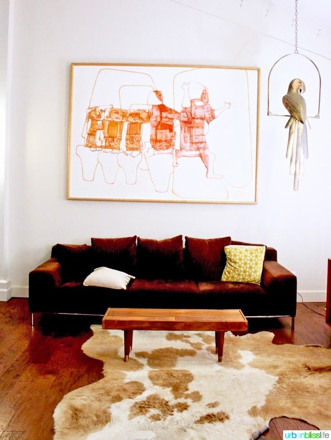 Ashland Hills Hotel and Suites western mod furniture