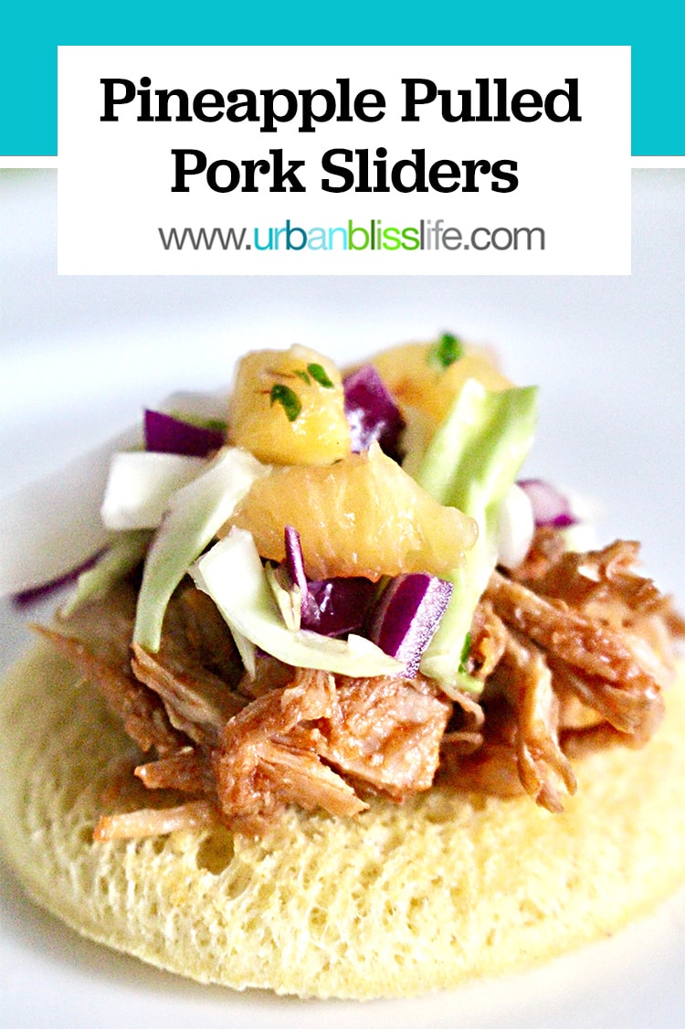 Pineapple Pulled Pork Sliders