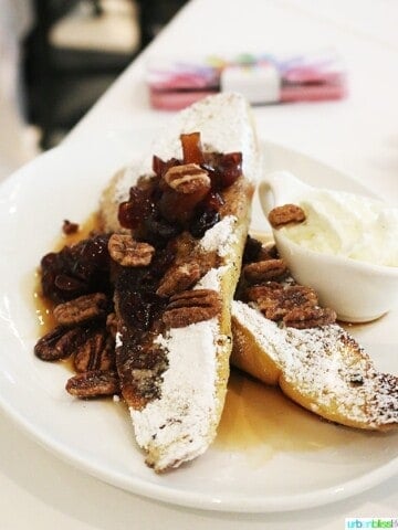 French Toast at Brennan's Restaurant, travel stories on UrbanBlissLife.com