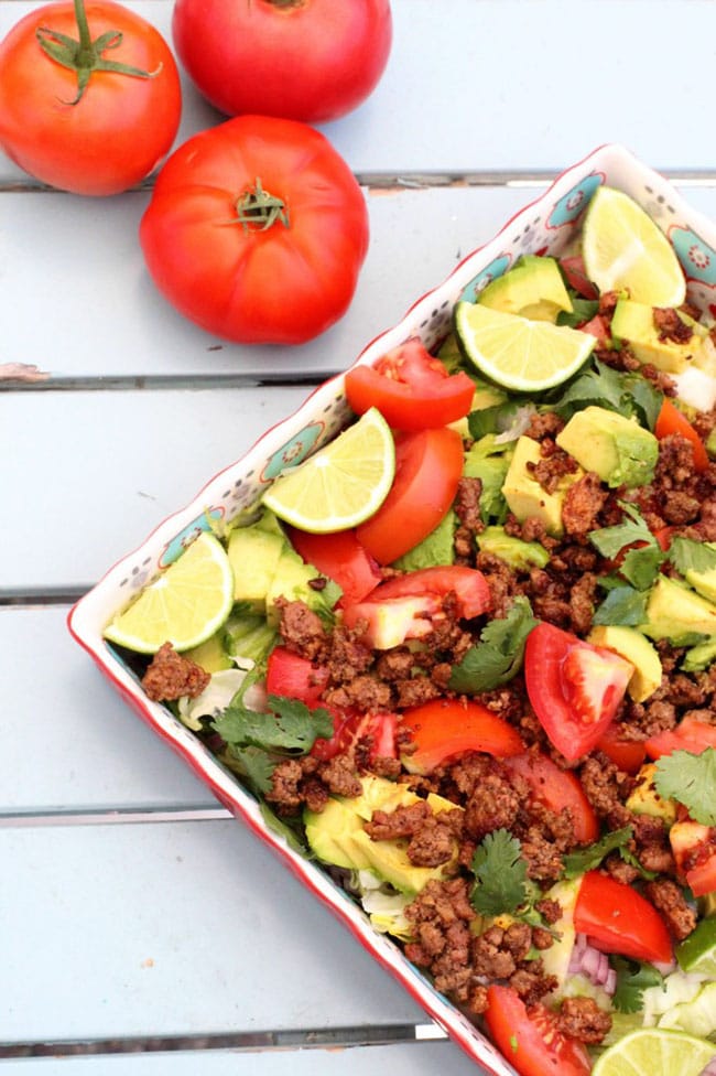 Whole30 Taco Salad recipe