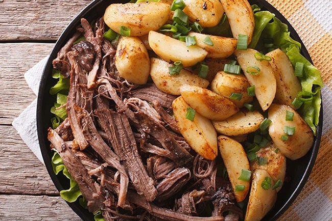 Whole30 Pulled Pork Spuds
