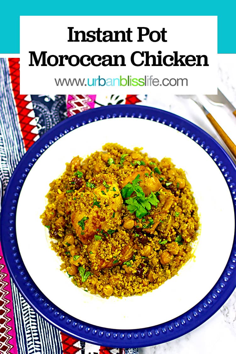 Instant Pot Moroccan Chicken