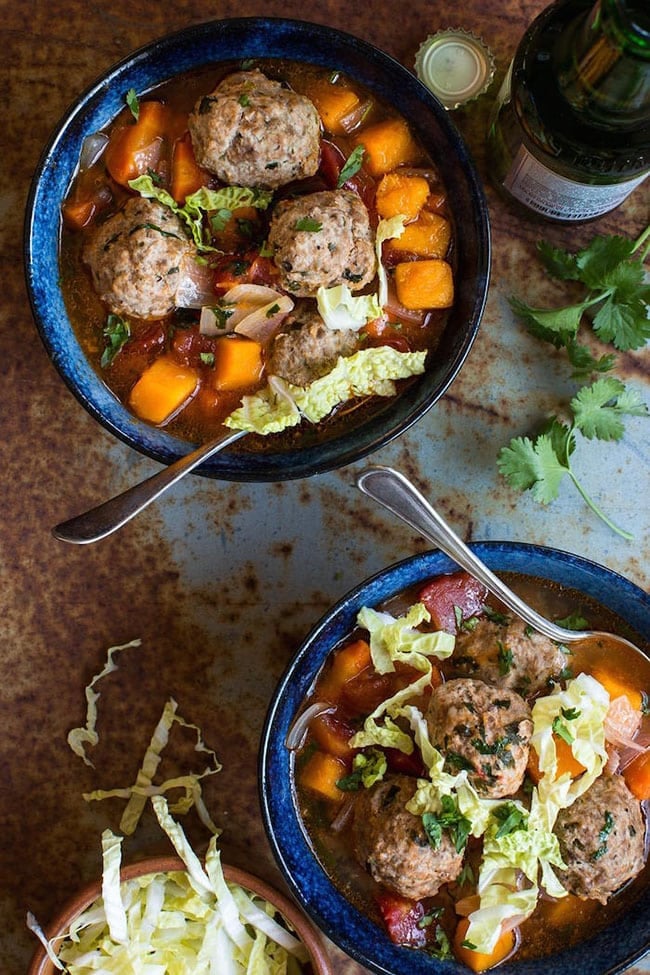 Whole30 Meatball Soup recipe