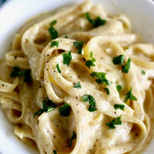 Dairy-Free Fettuccine Alfredo