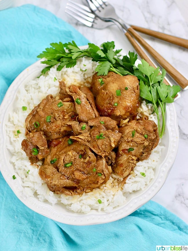 Instant Pot Filipino Chicken Adobo