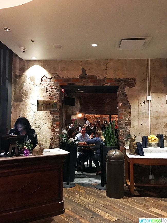 Compere Lapin restaurant in New Orleans, Louisiana