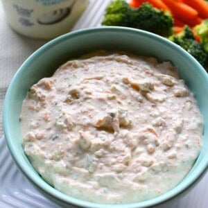 greek yogurt veggie dip