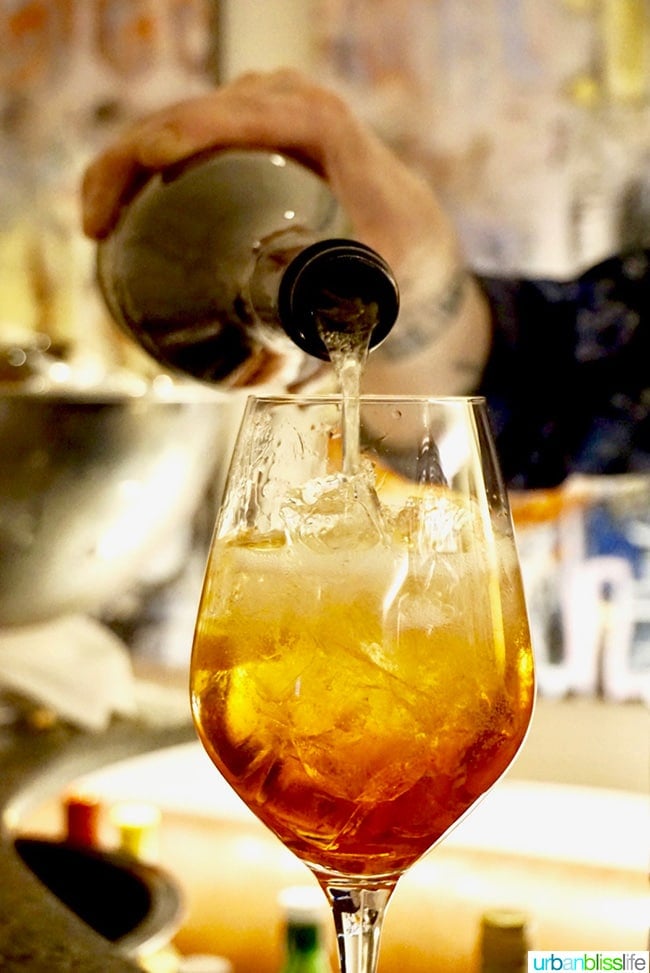 Il Solito restaurant aperol spritz