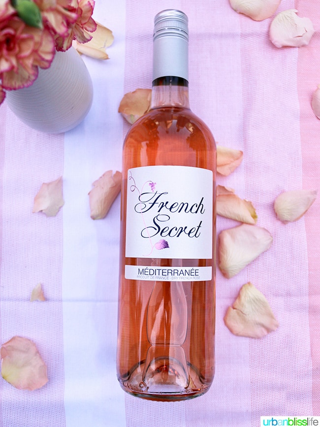 French Secret Rose Wine