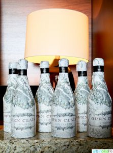 Open Claim Vineyards wrapped wine bottles