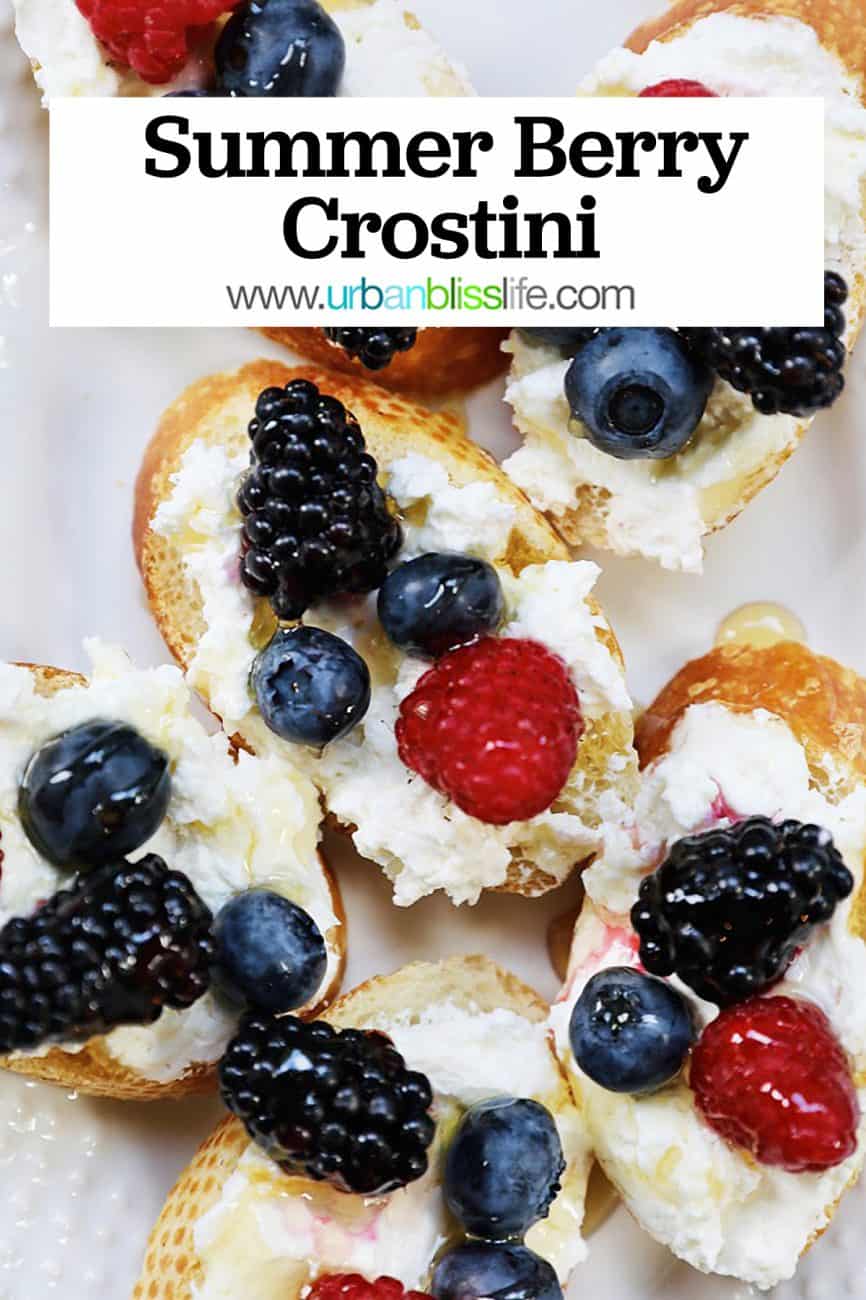 main graphic for ricotta crostini with summer berries
