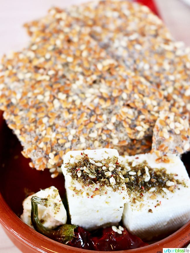 Portland middle eastern restaurants: Tusk - marinated feta