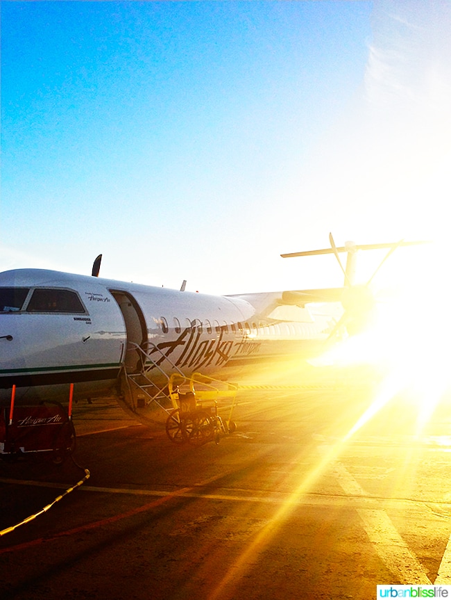 Alaska Airlines Sunset 