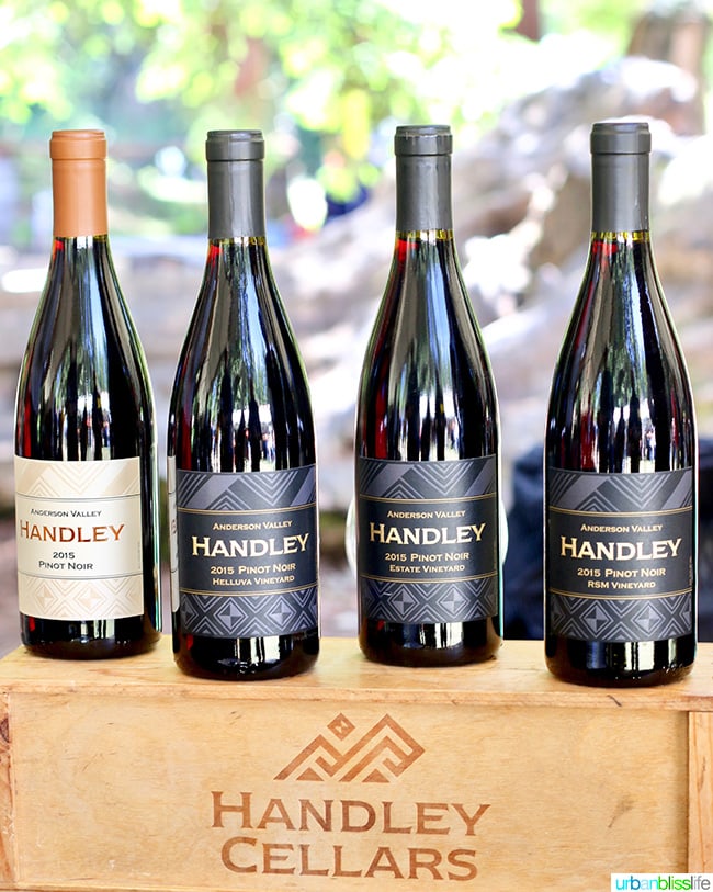 handley cellars wines