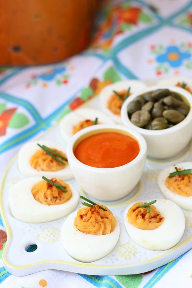 deviled eggs