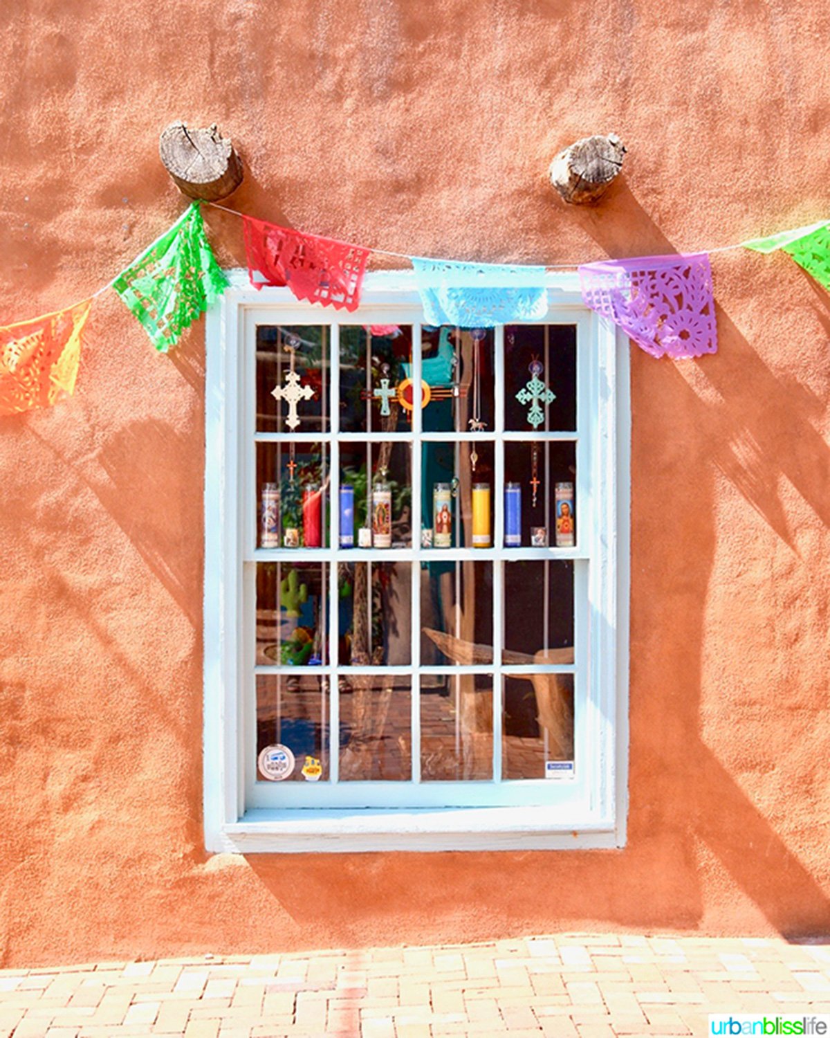 colorful window in albuquerque