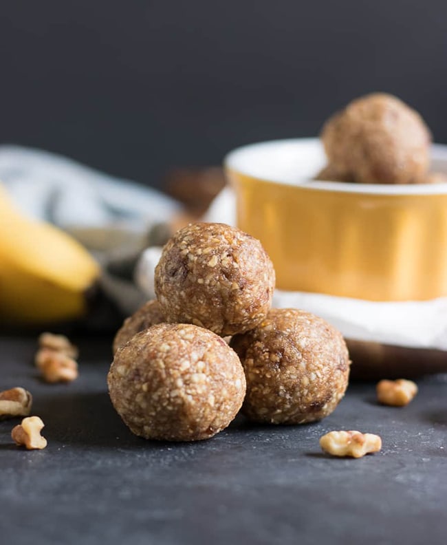 banana bread bites