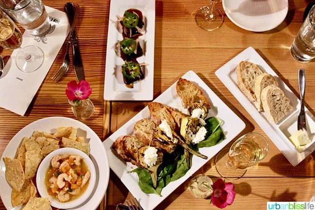 food at farm and table in albuquerque