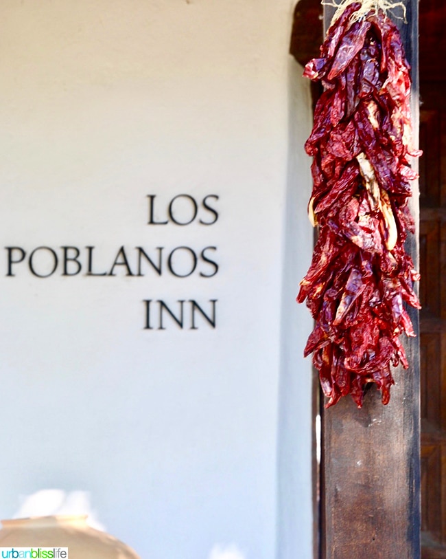 chiles Los Poblanos Inn Albuquerque New Mexico 