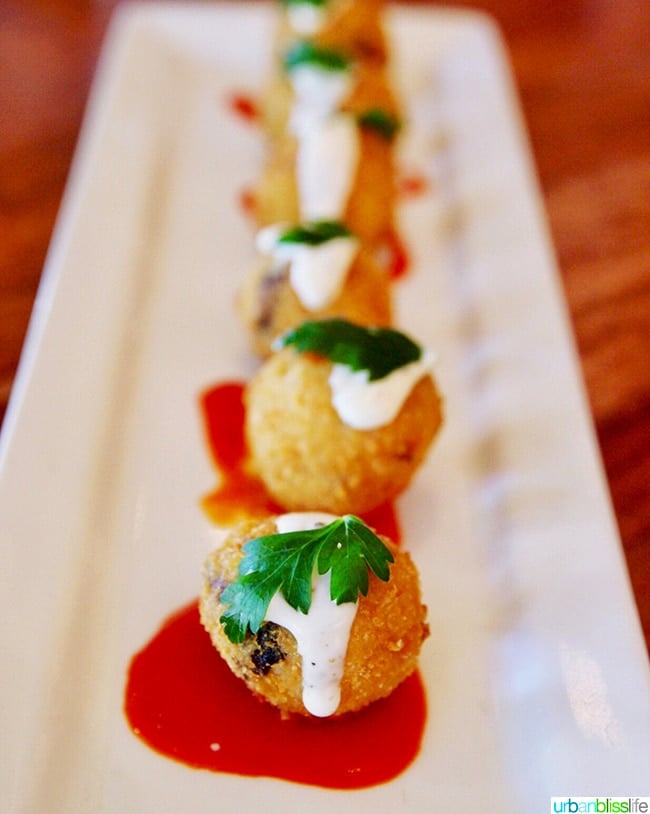 food at mas tapas bar in albuquerque