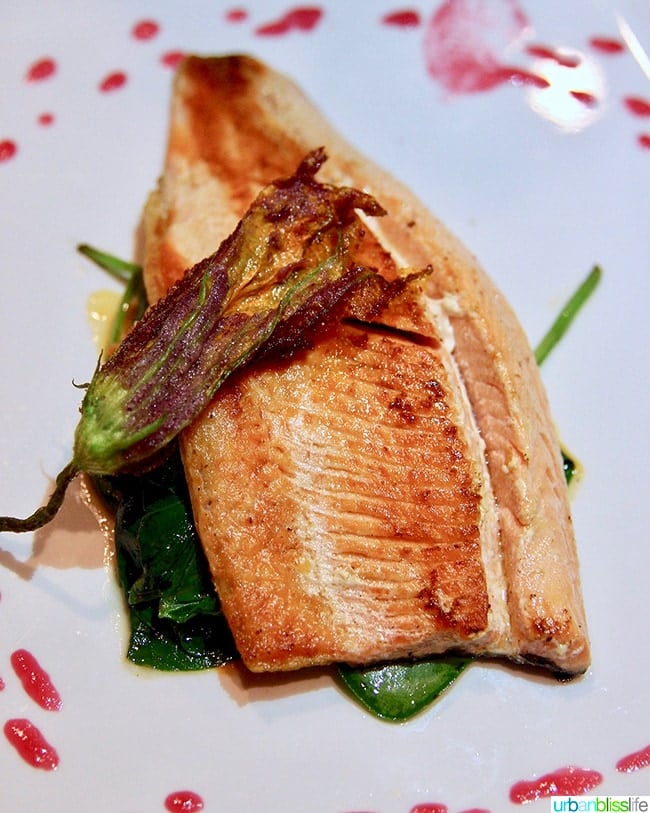 tribal trout at Indian Pueblo Kitchen in Albuquerque