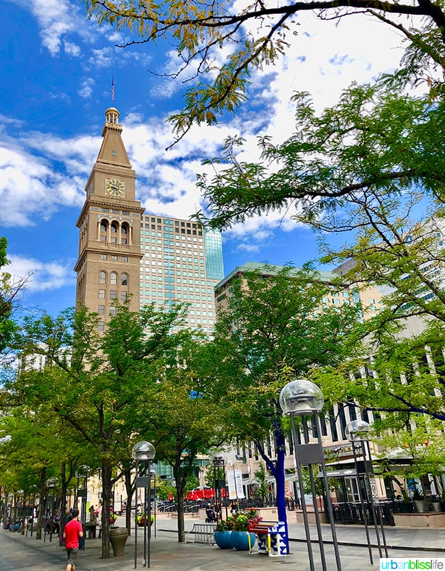 Denver 16th Street Mall downtown 