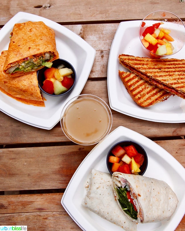 lunch at Silver Falls Cafe