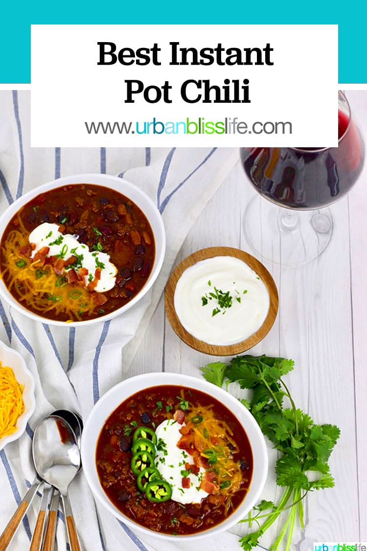 best instant pot chili