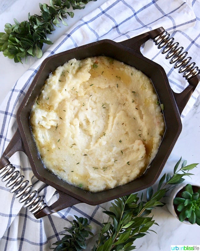 dutch oven shepherd's pie