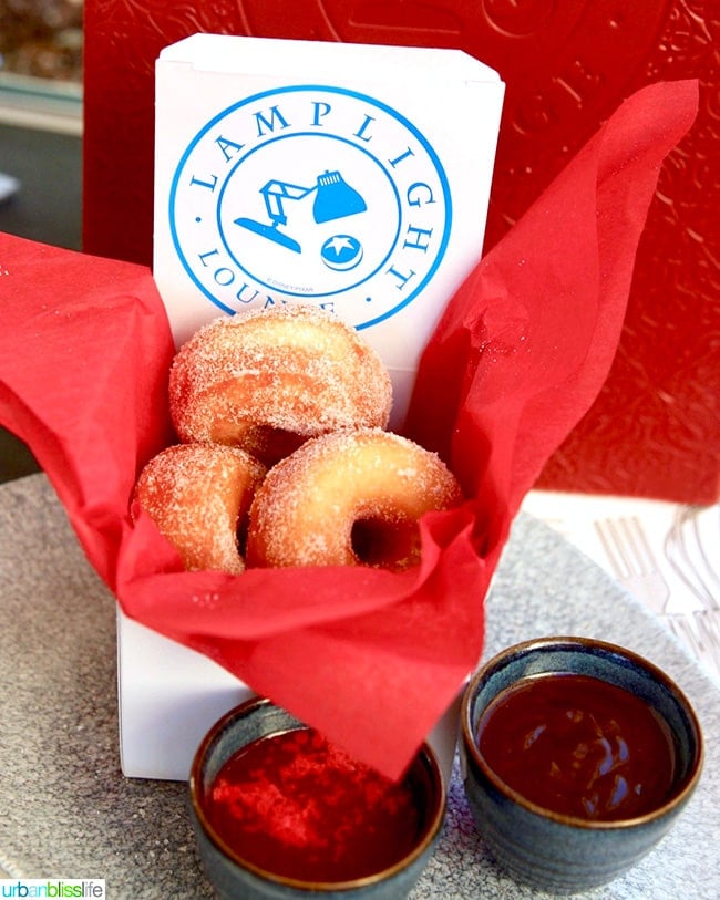 Pixar Pier Lamplight Lounge donuts