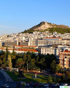 Athens city view