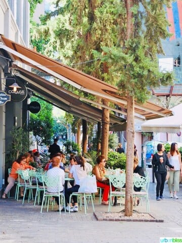 Athens street cafe