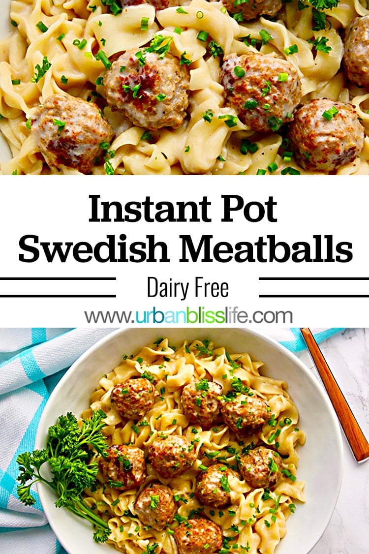 Instant Pot Swedish Meatballs