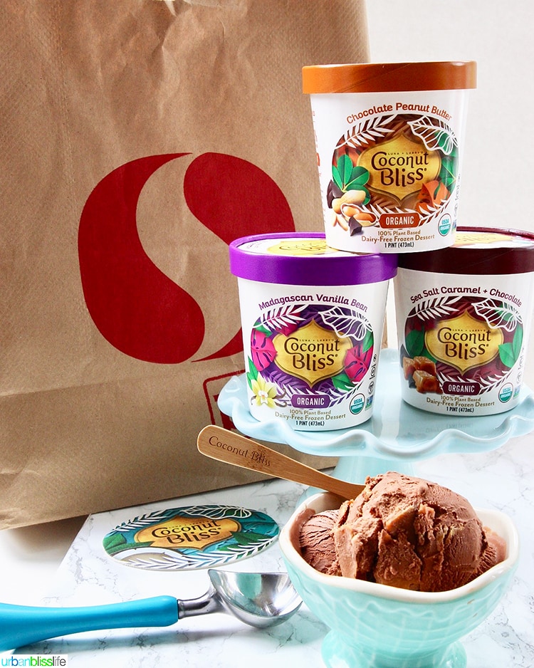 Safeway and Coconut Bliss Dairy Free Ice Cream