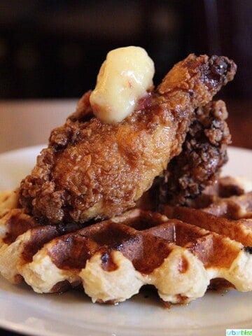 fried chicken and waffles