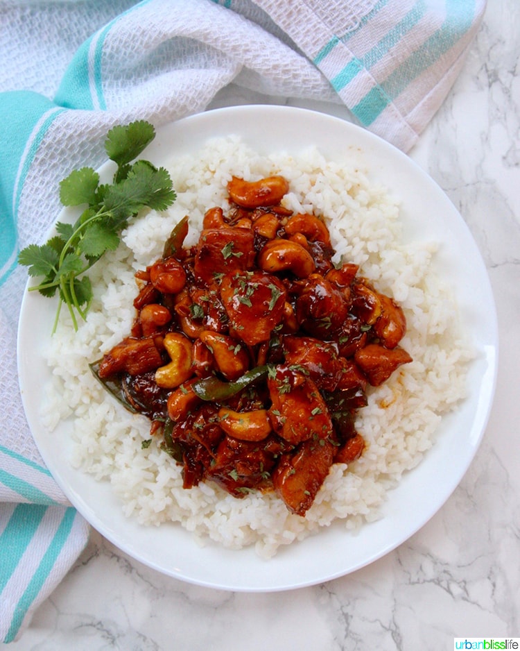Instant Pot Cashew Chicken