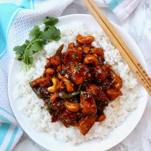 Instant Pot Cashew Chicken