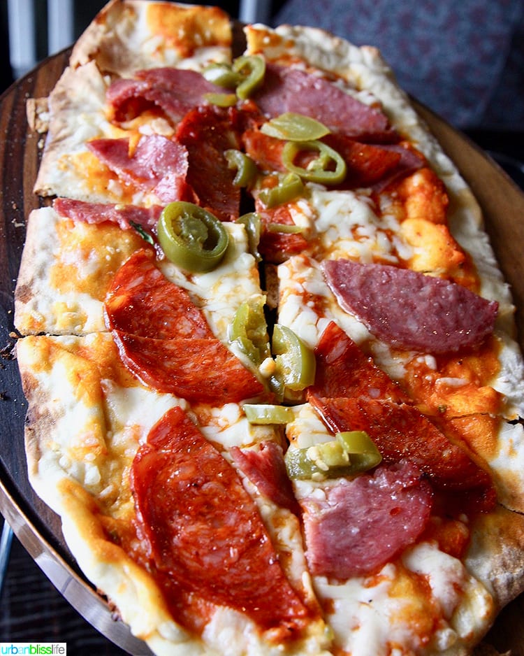 Guinness Storehouse pizza
